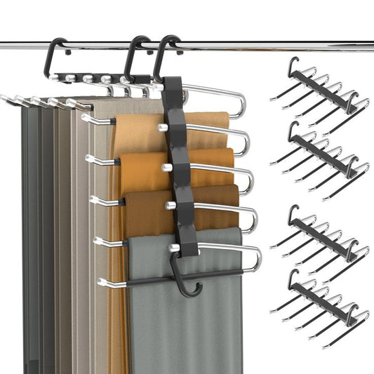 Adjustable Trouser Pants Hanger Organizer