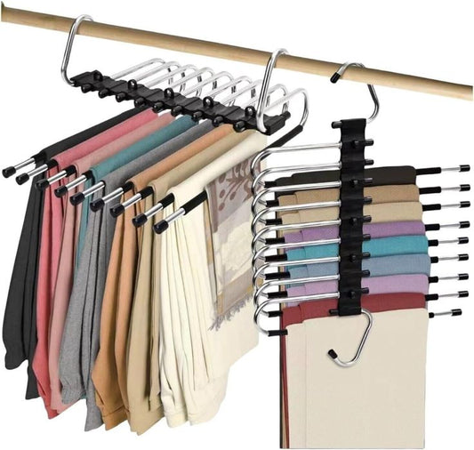 Adjustable Trouser Pants Hanger Organizer