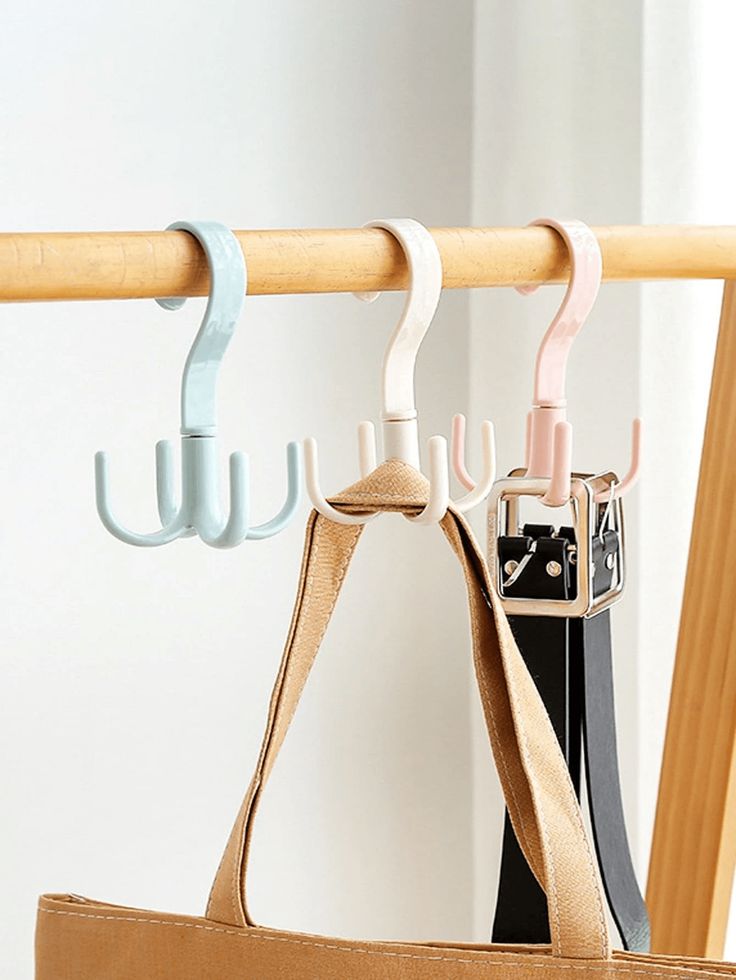 360 Rotating Multipurpose Hook Hanger (6 Pc)